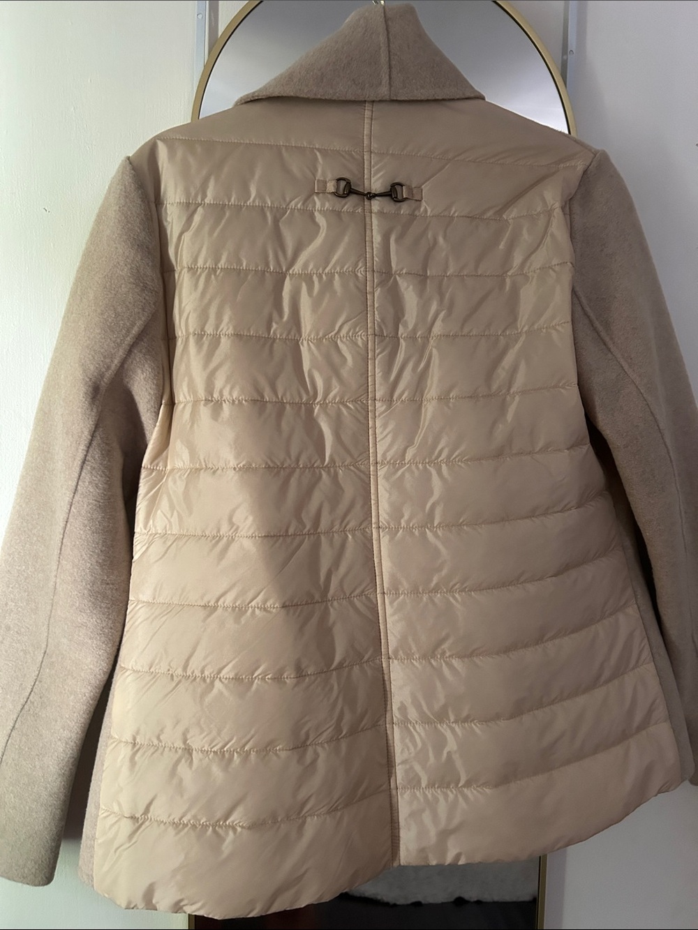 Ariat Beige Fringe Collar Wool-Blend Blazer - Picture 4 of 4